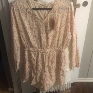 True Grit shorts romper